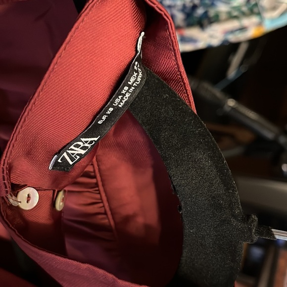 Zara backless satin blouse size XS - Picture 8 of 8